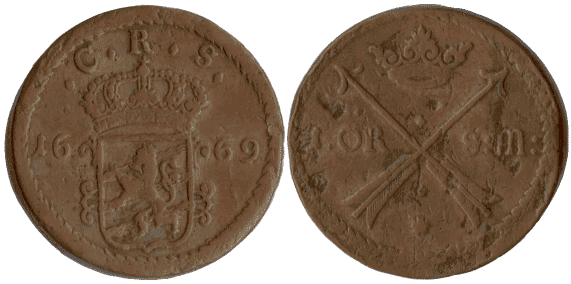 Karl XI, 1 re SM, 1669