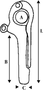 A 'Pelican' latch diagram .. courtesy of Wichard Marine Rigging