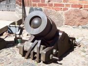 Bombarde in der Burg von Malbork/Polen